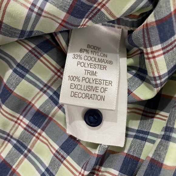 Alaskan Hardgear Vented Plaid Button-Down Shirt Men's XL Outdoor Work Fishing - Picture 7 of 10